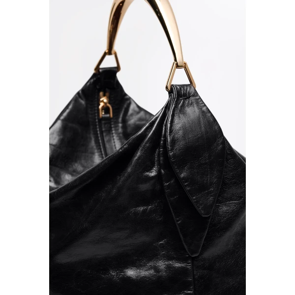 Scanlan Theodore The Luna Hobo in Black | Shoulder & Crossbody Bags | Coveti