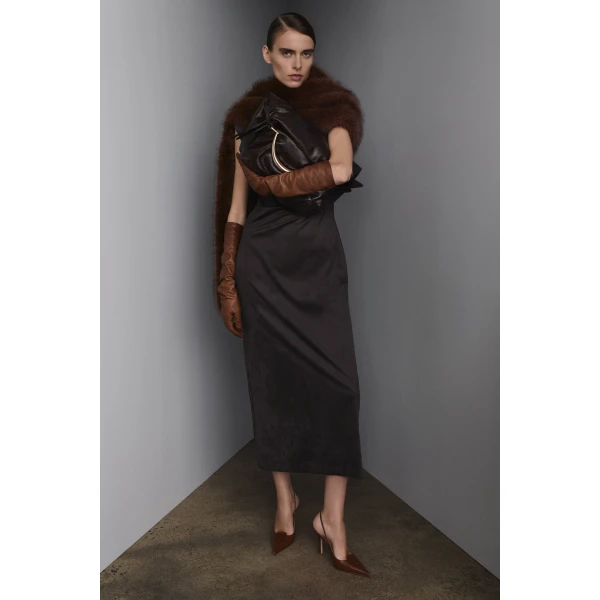Scanlan Theodore The Luna Hobo in Mogano | Shoulder & Crossbody Bags | Coveti