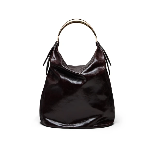 Scanlan Theodore The Luna Hobo in Mogano | Shoulder & Crossbody Bags | Coveti
