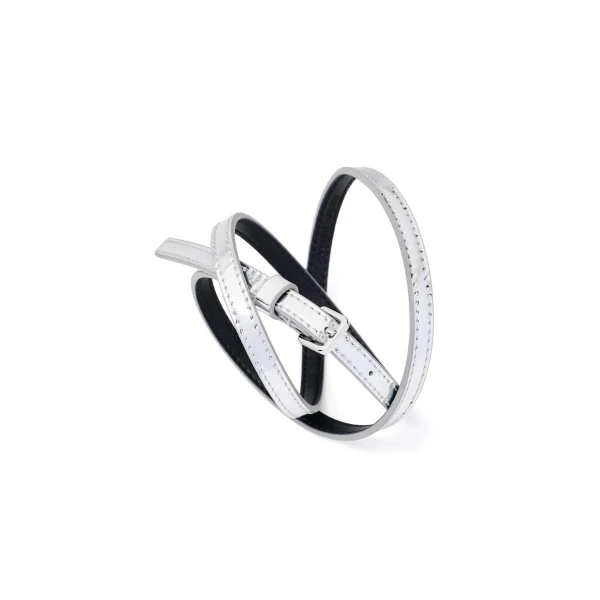 Scanlan Theodore The Mera Belt 1 in Silver | Belts | Coveti