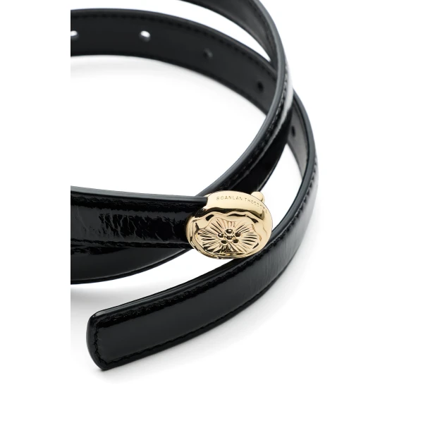 Scanlan Theodore The Poppy Sphere Belt 2 in Black | Belts | Coveti