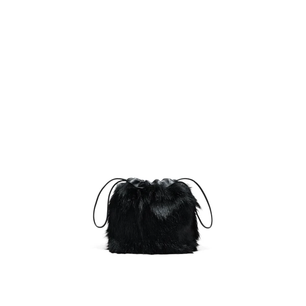 Scanlan Theodore The Toscana Drawstring Bag in Black | Bucket Bags | Coveti