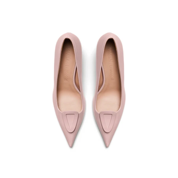 Scanlan Theodore Triangle Frame Pump 6 in Petal | Heels | Coveti