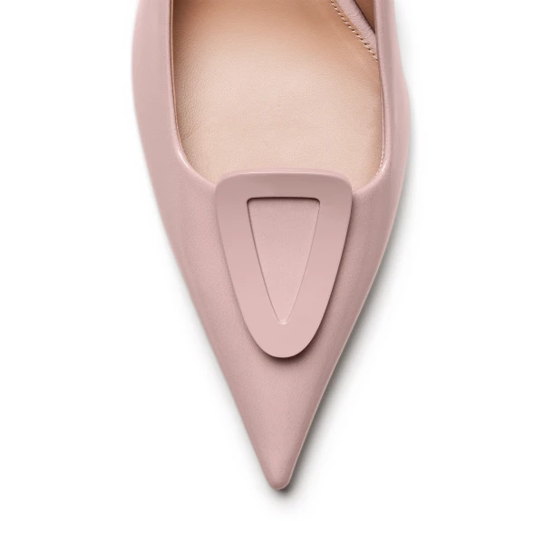 Scanlan Theodore Triangle Frame Pump 6 in Petal | Heels | Coveti