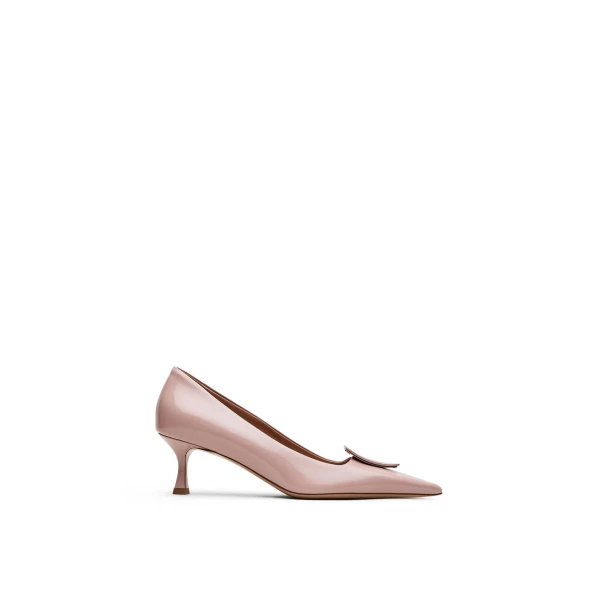 Scanlan Theodore Triangle Frame Pump 6 in Petal | Heels | Coveti