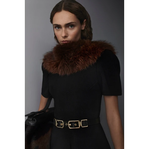 Scanlan Theodore Twin Saddle Buckle Belt 2.5 in Black | Belts | Coveti