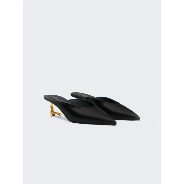Schiaparelli Creature Mules in Black | Mules | Coveti