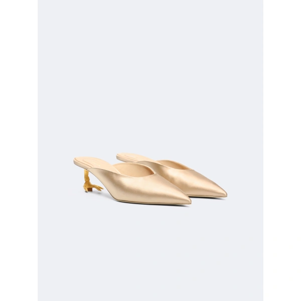 Schiaparelli Creature Mules in Nude | Mules | Coveti
