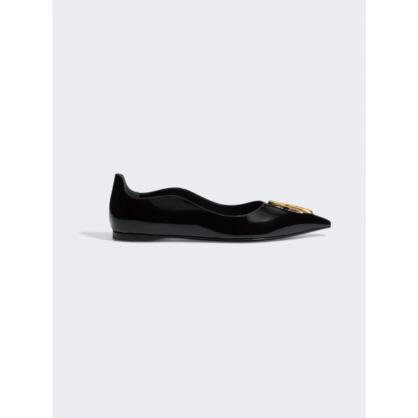 Schiaparelli Keyhole Ballerinas | Ballet Flats | Coveti