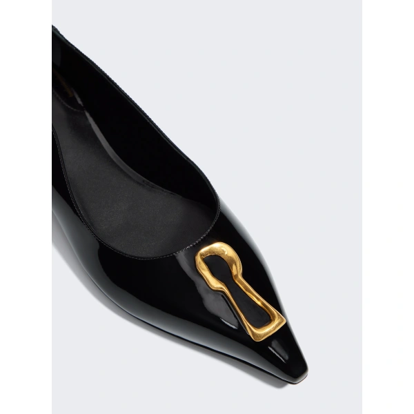 Schiaparelli Keyhole Ballerinas | Ballet Flats | Coveti