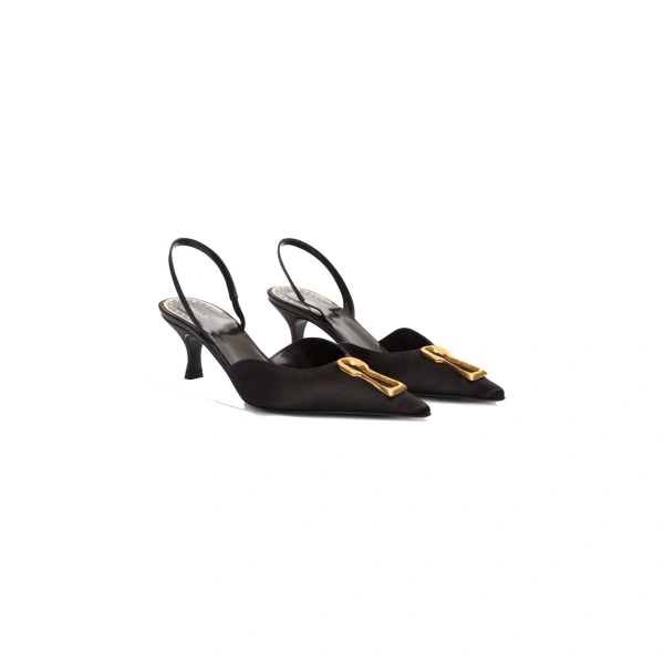 Keyhole Slingbacks