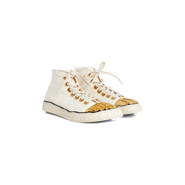 Trompe L'Oeil Sneakers in Ecru