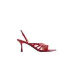 Sebastian Milano Afrodite Sandal in Red Patent | Sandals