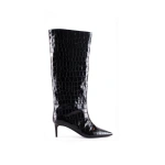Sebastian Milano Amy Boot in Black Croc Print | Boots
