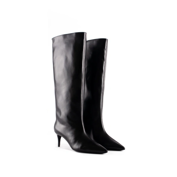 Sebastian Milano Amy Boot in Black Nappa, view 2 | Boots