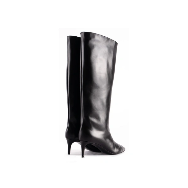 Sebastian Milano Amy Boot in Black Nappa, view 3 | Boots