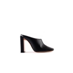 Sebastian Milano Frances Mule in Black Leather | Mules