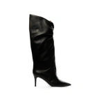 Sebastian Milano Jaida Boot in Black Nappa | Knee-High Boots