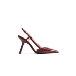 Sebastian Milano Louise Slingback in Burgundy Patent | Slingbacks