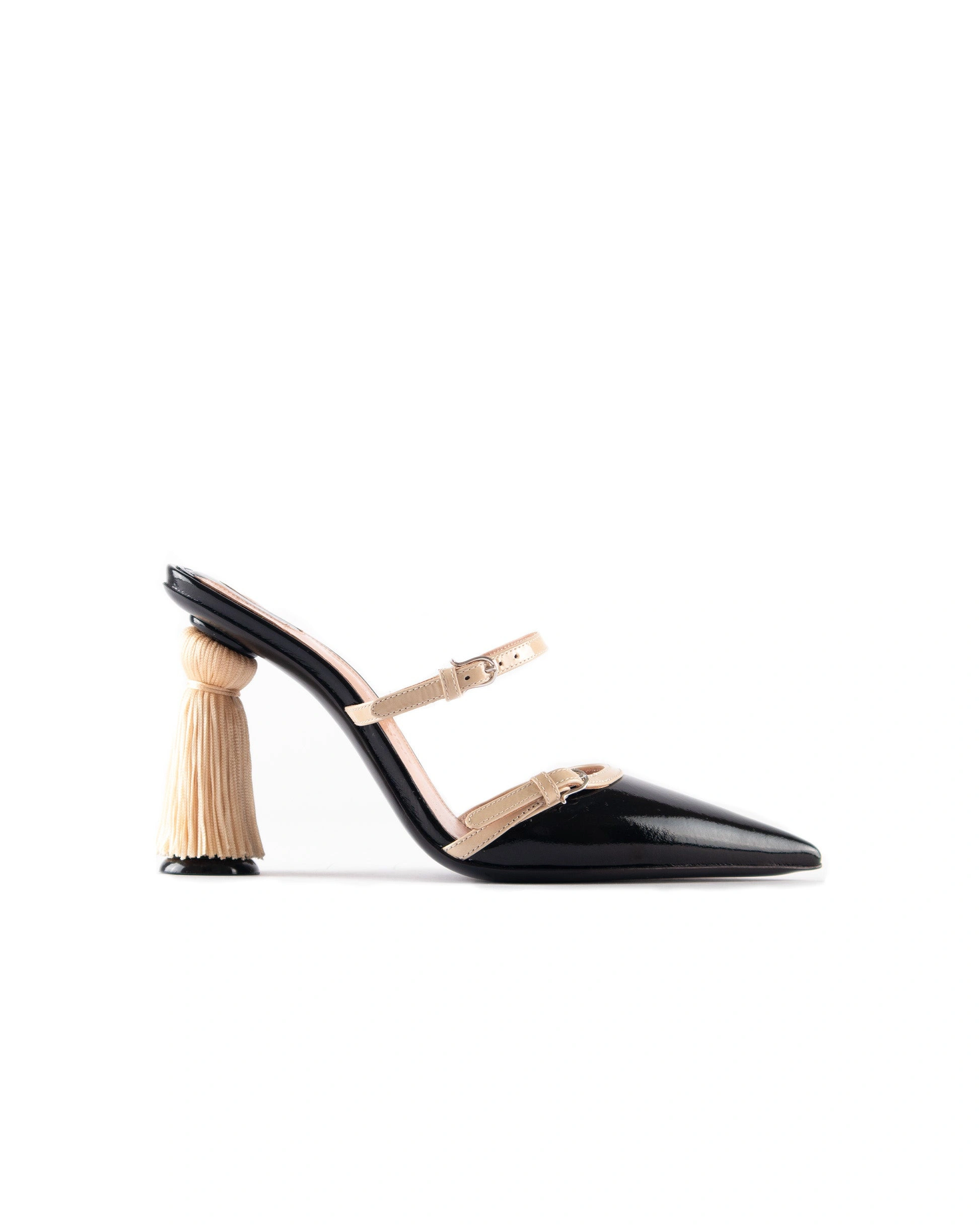 Sebastian Milano Martine Mule Black and Cream Sebastian Milano Martine Mule in Black and Cream | Mules