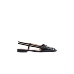 Sebastian Milano Nana Slingback Flat in Black Patent | Flats