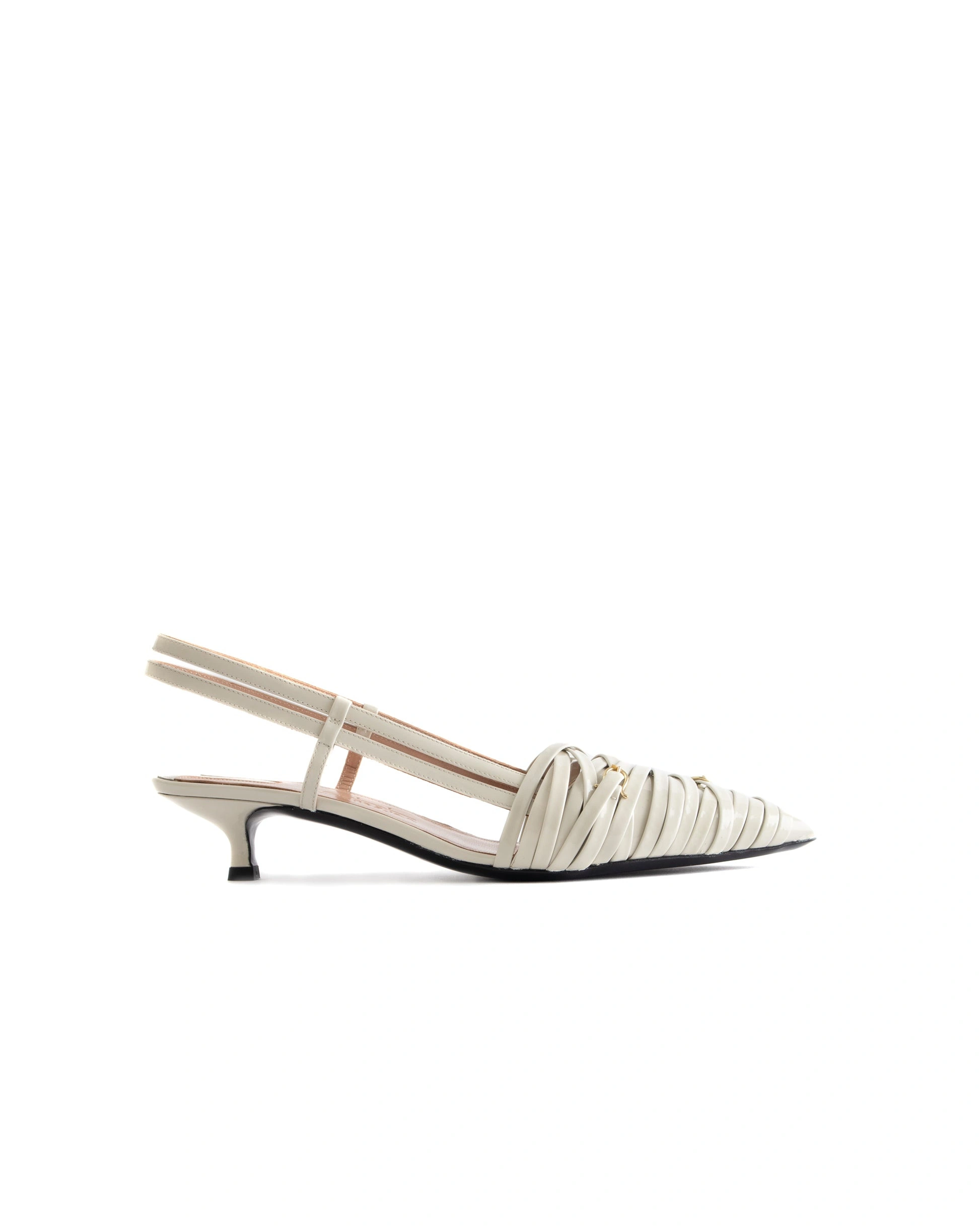 Sebastian Milano Perla Slingback White Patent Sebastian Milano Perla Slingback in White Patent | Slingbacks