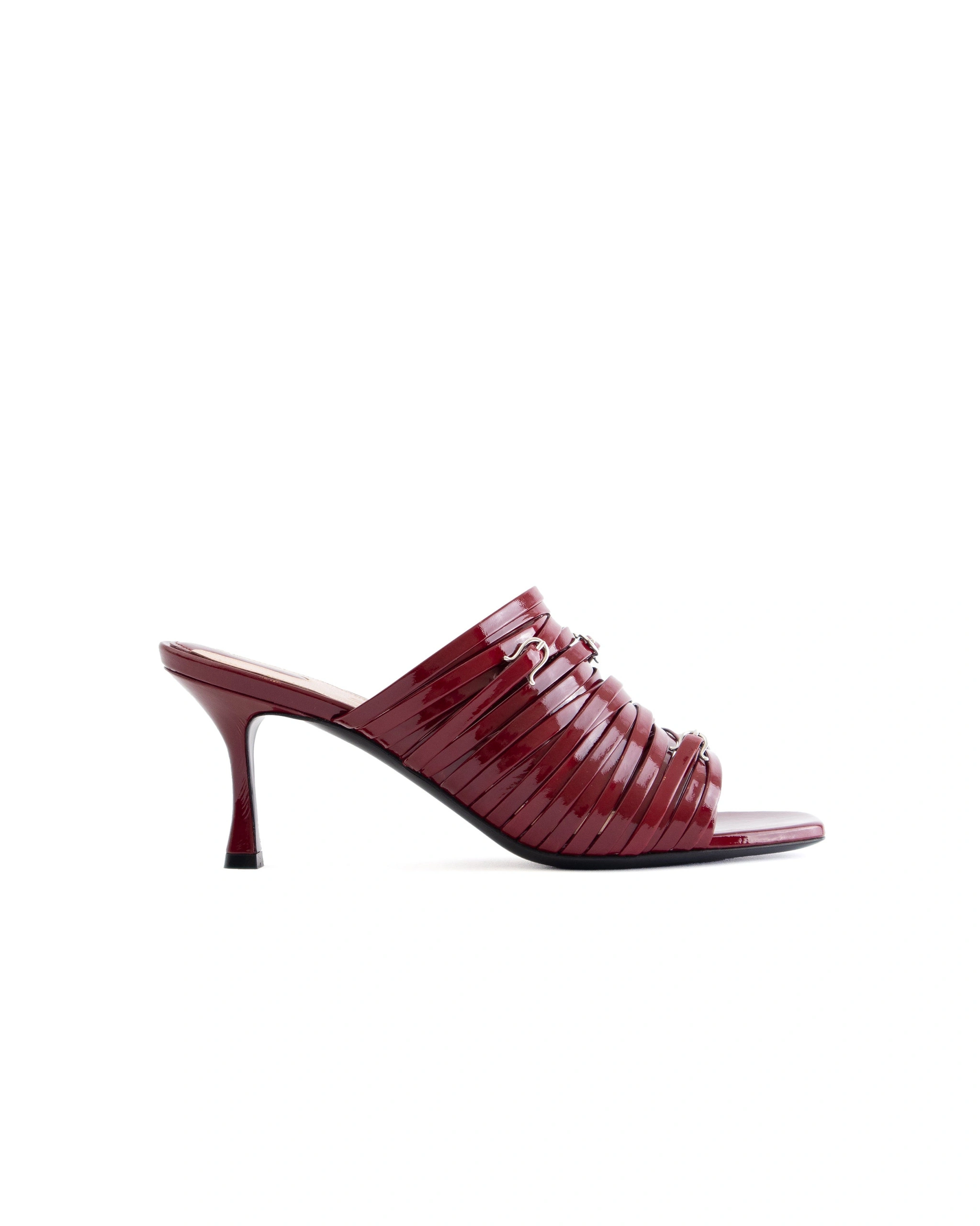 Sebastian Milano Vivi Mule Burgundy Patent Sebastian Milano Vivi Mule in Burgundy Patent | Mules