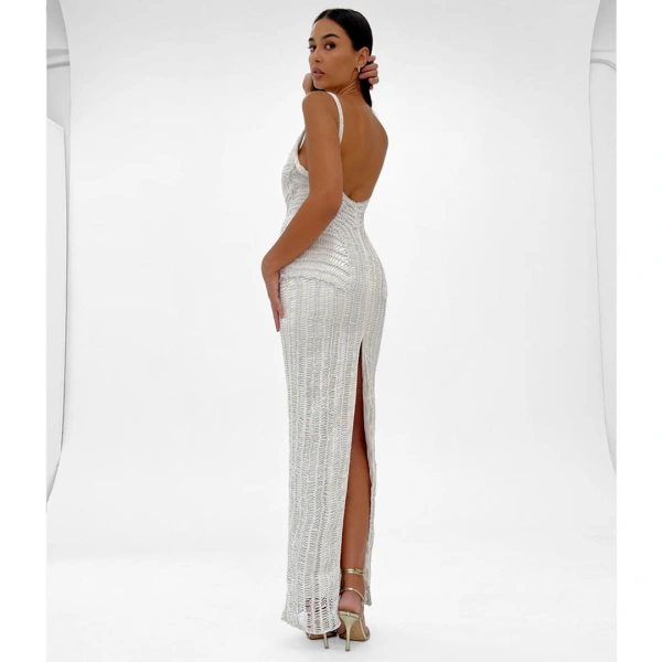 SemSem Macramé Maxi Dress | Maxi Dresses | Coveti