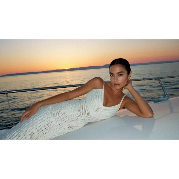 SemSem Macramé Maxi Dress | Maxi Dresses | Coveti