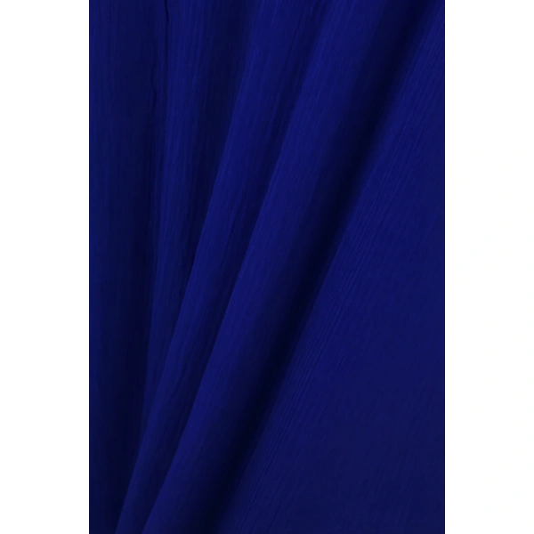 SemSem Navy Silk Chiffon Kaftan Dress | Maxi Dresses | Coveti