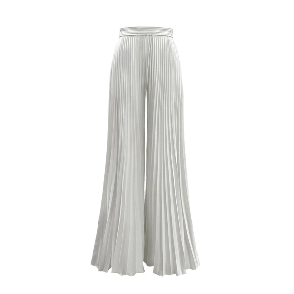 SemSem Pleated Wide Leg Trousers | Pants | Coveti