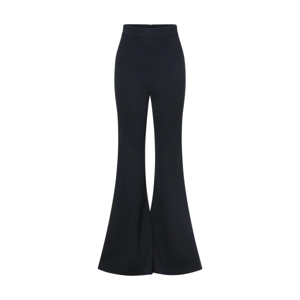 Black High Waisted Boot Cut Pant