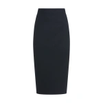Sergio Hudson Black Pencil Skirt | Pencil Skirts | Coveti