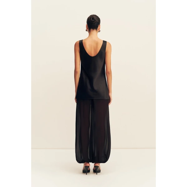 Shona Joy Amina Sheer Harem Pant