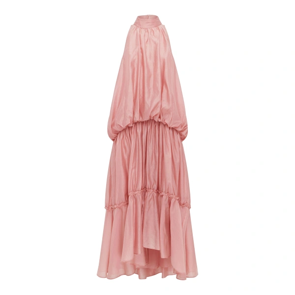 Aura Blouson Maxi Dress