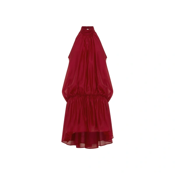 Aura Blouson Mini Dress