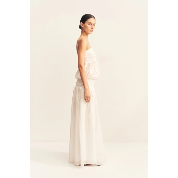 Shona Joy Aura Shirred Maxi Dress, view 4