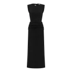 Shona Joy Campbell Bow Backless Maxi Dress