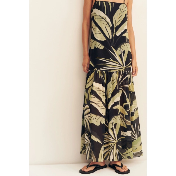 Shona Joy Celina Cotton Voile Maxi Dress, view 3
