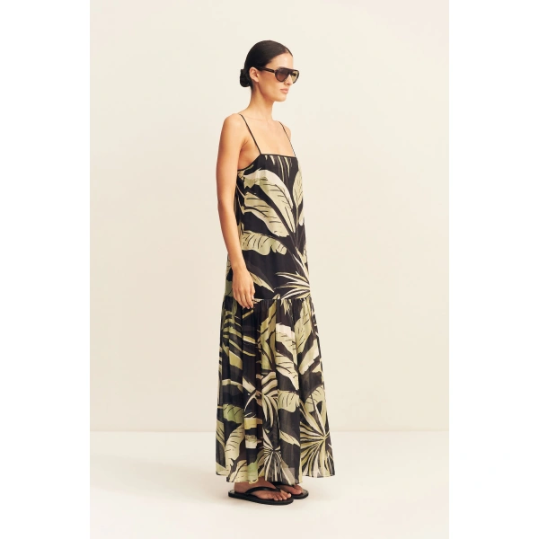 Shona Joy Celina Cotton Voile Maxi Dress, view 4