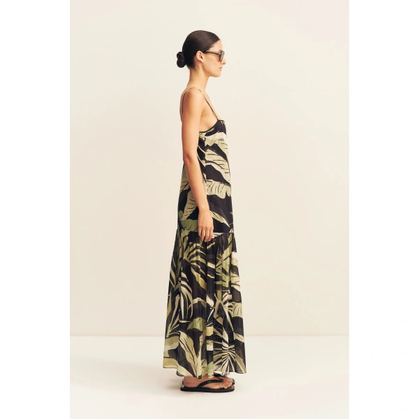 Shona Joy Celina Cotton Voile Maxi Dress, view 5