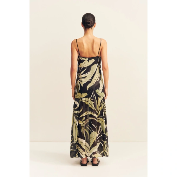 Shona Joy Celina Cotton Voile Maxi Dress, view 6