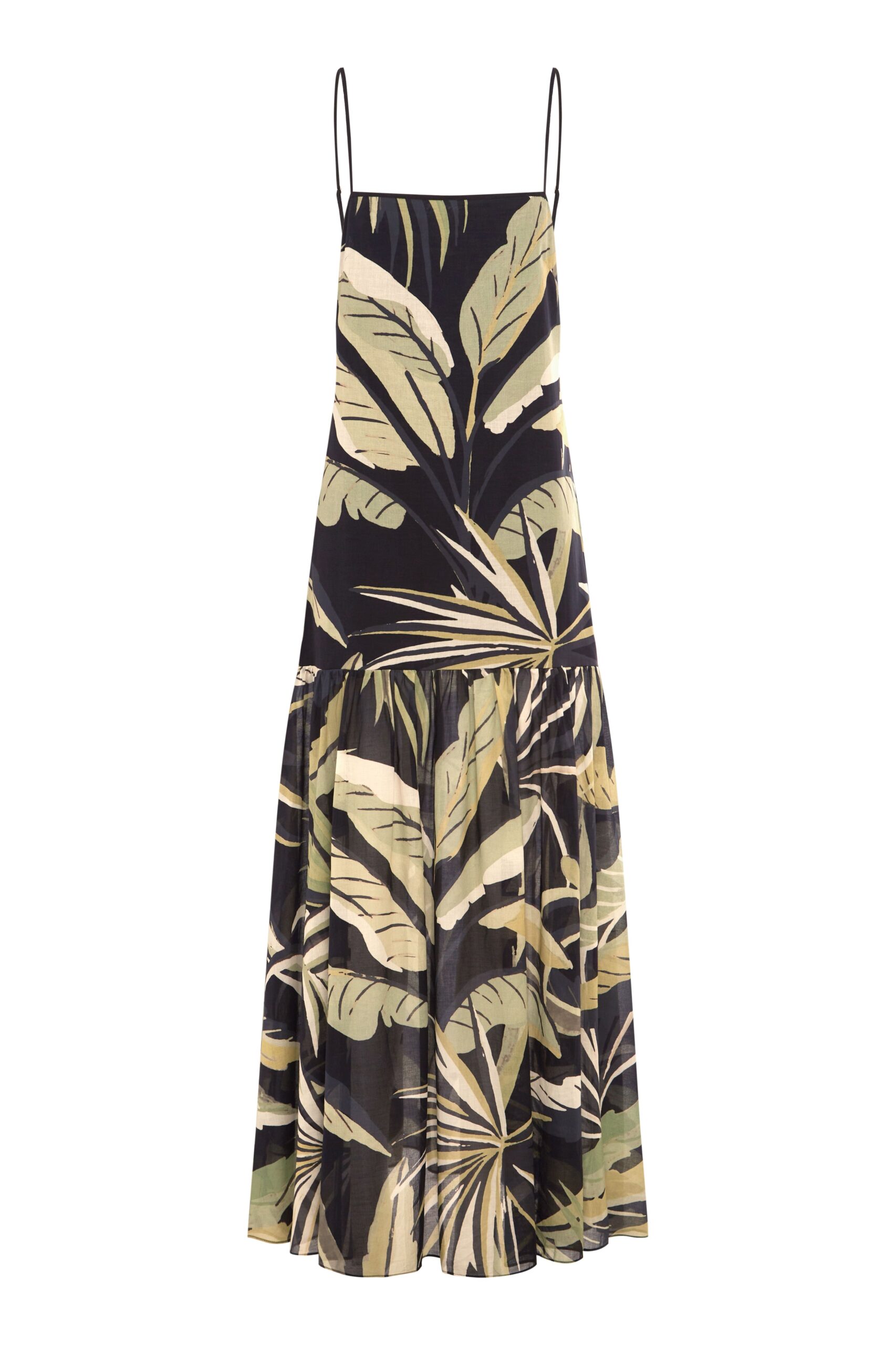 Celina Cotton Voile Maxi Dress
