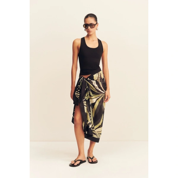 Shona Joy Celina Cotton Voile Sarong, view 2