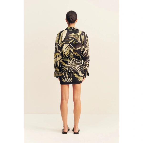 Shona Joy Celina Cotton Voile Shirt, view 6
