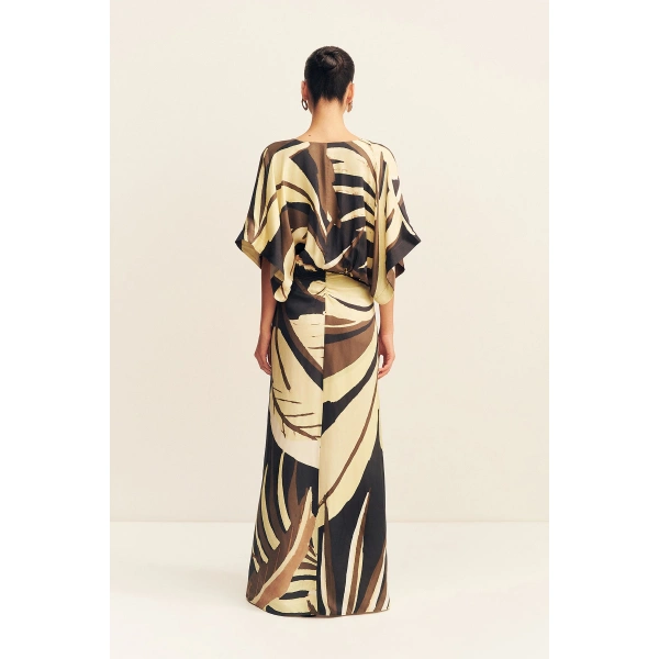 Shona Joy Eclipse Silk Viscose Maxi Dress, view 6