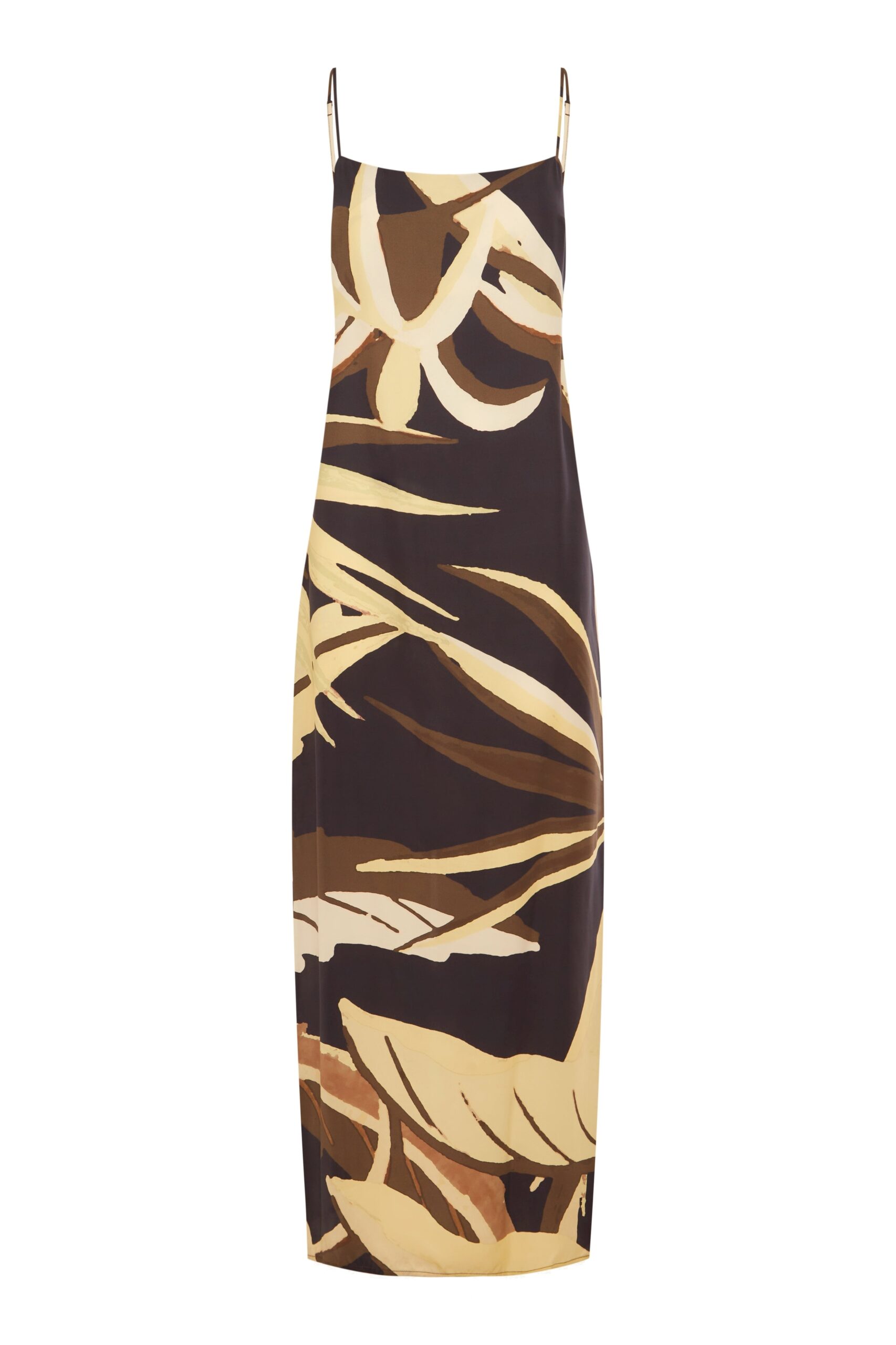 Eclipse Silk Viscose Slip Maxi Dress