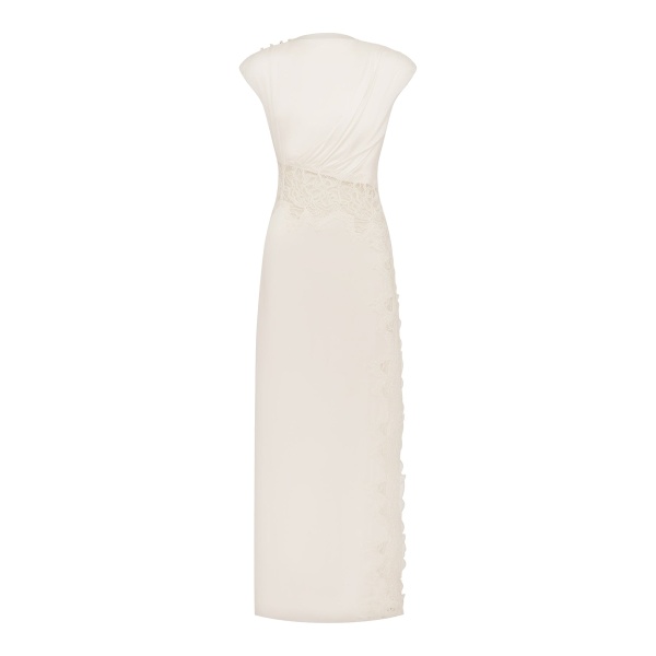 Shona Joy Eniko Lace Gathered Maxi Dress
