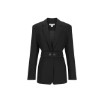 Shona Joy Irena Hourglass Single Breasted Blazer with Belt