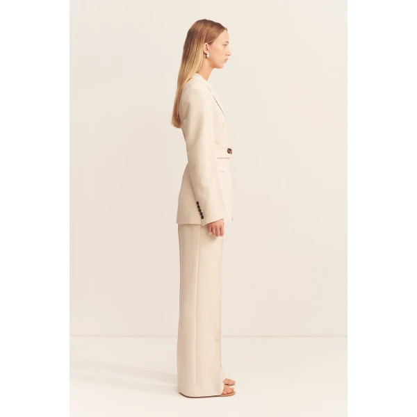 Shona Joy Irena Hourglass Single Breasted Blazer with Belt